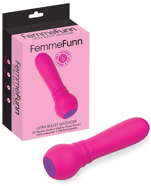 Unleash intense pleasure with the Femme Funn Ultra Bullet Massager - your secret weapon for euphoric sensations!