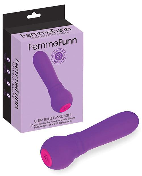 Experience next-level ecstasy with the Femme Funn Ultra Bullet Massager - compact yet powerful!
