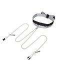 Fifty Shades Of Grey Play Nice Satin & Lace Collar & Nipple Clamps - Realvibes