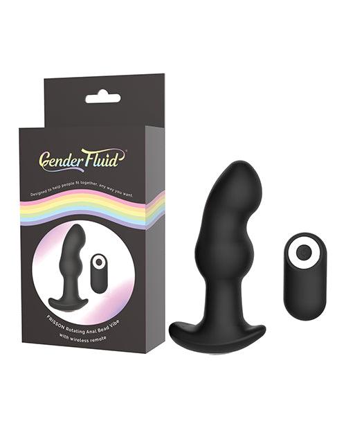 Gender Fluid Frission Anal Vibe W-remote - Black - Realvibes