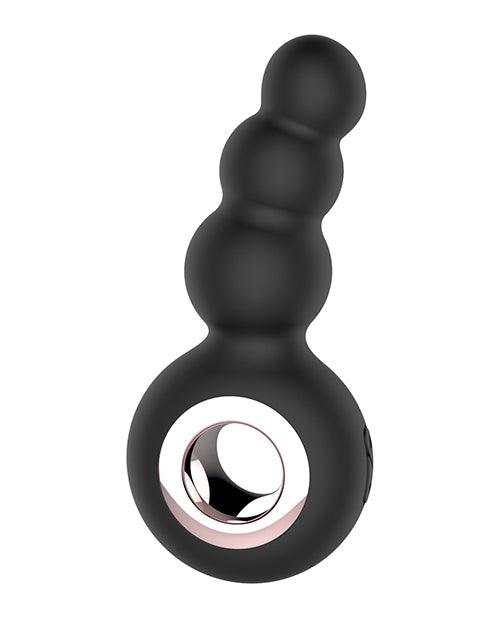 Gender Fluid Quiver Anal Ring Bead Vibe - Black - Realvibes