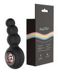Gender Fluid Quiver Anal Ring Bead Vibe - Black - Realvibes