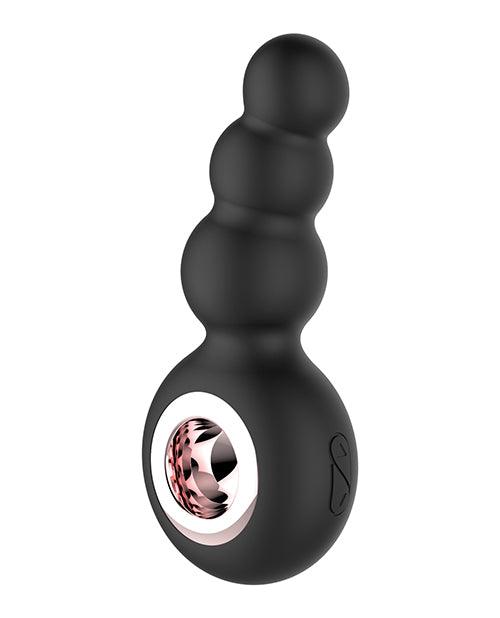 Gender Fluid Quiver Anal Ring Bead Vibe - Black - Realvibes