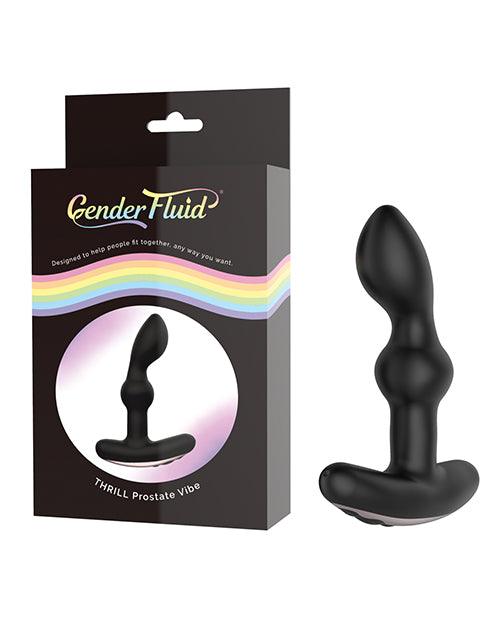 Gender Fluid Thrill Prostate Vibe - Black - Realvibes