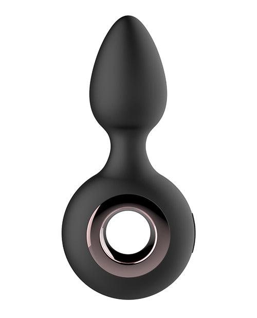 Gender Fluid Tremor Ring Plug Anal Vibe - Black - Realvibes
