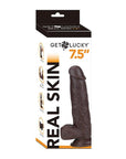 Get Lucky 7.5" Real Skin Series Dark Brown Box