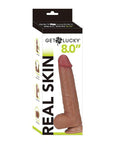 Get Lucky 8.0" Real Skin Series Light Brown Box