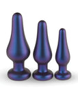 Hueman Comets Butt Plug Set Of 3 - Purple - Realvibes