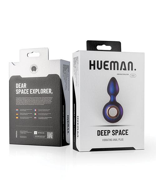 Hueman Deep Space Vibrating Anal Plug - Purple - Realvibes
