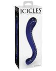 Icicles No. 70 Hand Blown Glass G-spot Dildo - Purple - Realvibes