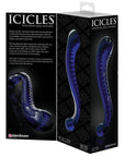 Icicles No. 70 Hand Blown Glass G-spot Dildo - Purple - Realvibes