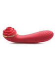 Inmi Bloomgasm Passion Petals 10x Silicone Suction Rose Vibrator Red