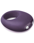 Je Joue Mio Purple Cock Ring With Five Vibrations