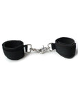 Kinklab Neoprene Cuffs - Black - Comfortable and secure neoprene cuffs for thrilling bondage play.