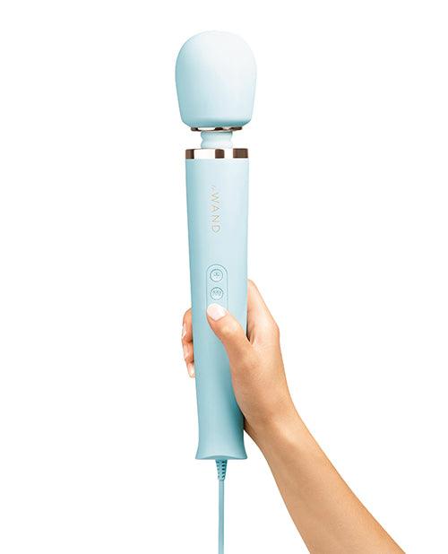 Le Wand Powerful Plug-in Vibrating Massager  In Hand