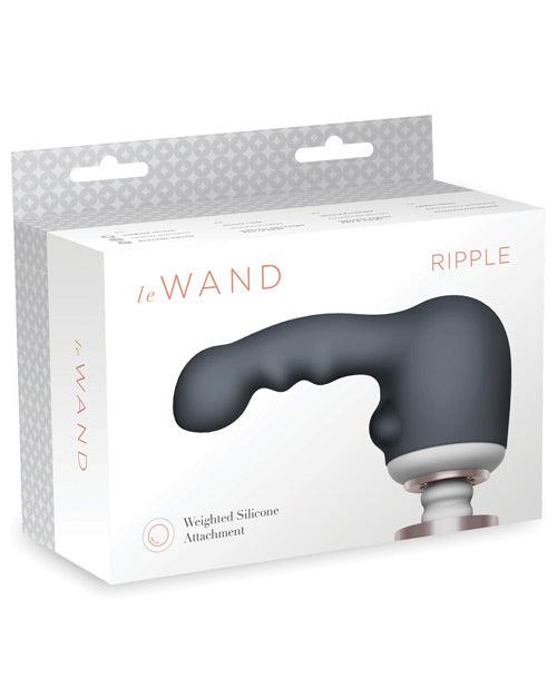 Le Wand Ripple Weighted Silicone Attachment - Realvibes