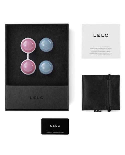 Lelo Mini Luna Beads - Pink &amp; Blue