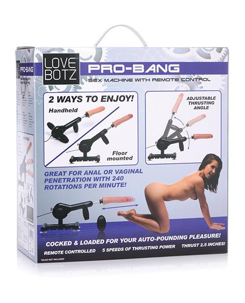 Lovebotz Pro-bang Sex Machine W-remote Control Box