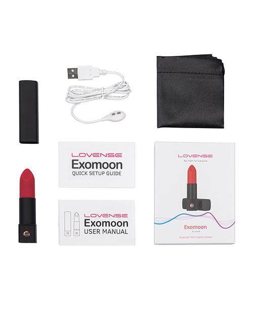 Lovense Exomoon Lipstick Vibe display