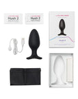 The Lovense Hush 2 2.25" Butt Plug features a user-friendly design for effortless pleasure. 