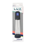 Lux Active Volume Rechargeable Penis Pump - Black - Realvibes