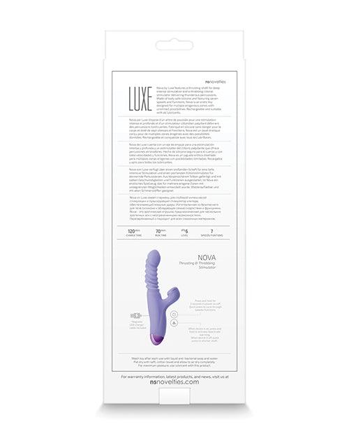 Luxe Nova Thrusting & Throbbing Stimulator 