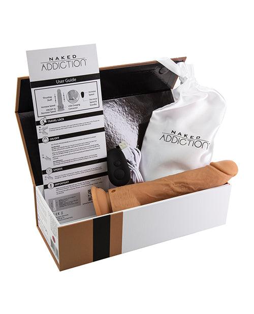 Naked Addiction 9" Thrusting  Dong W-remote