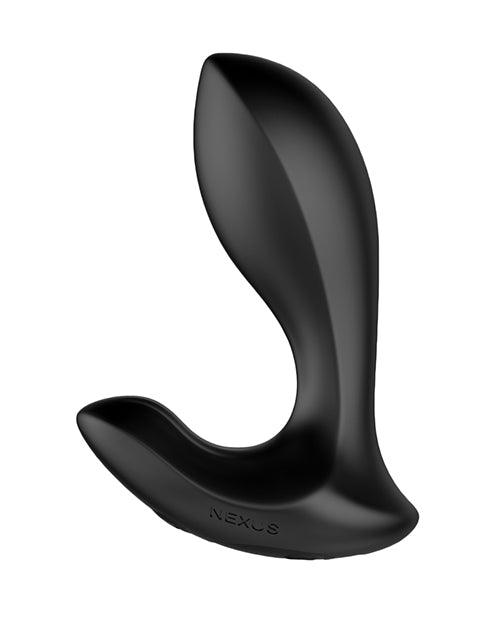 Nexus Duo Vibrating Butt Plug - Black - Realvibes