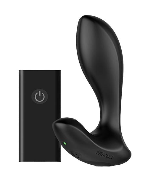 Nexus Duo Vibrating Butt Plug - Black - Realvibes