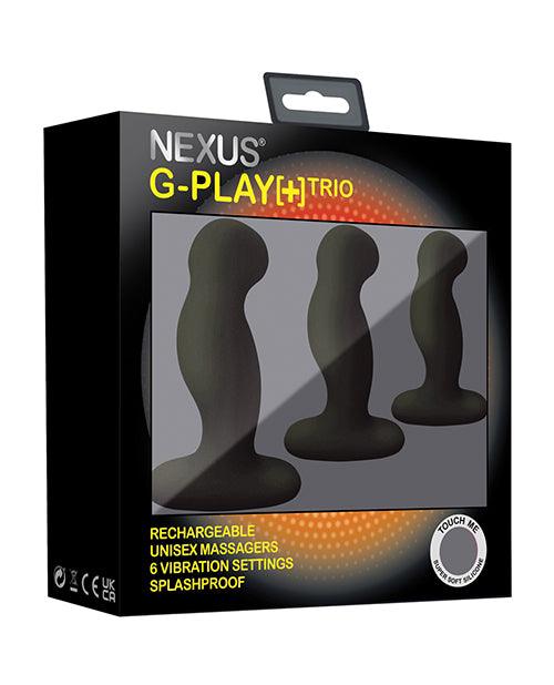 Nexus G Play Trio Rechargeable Massagers  Box