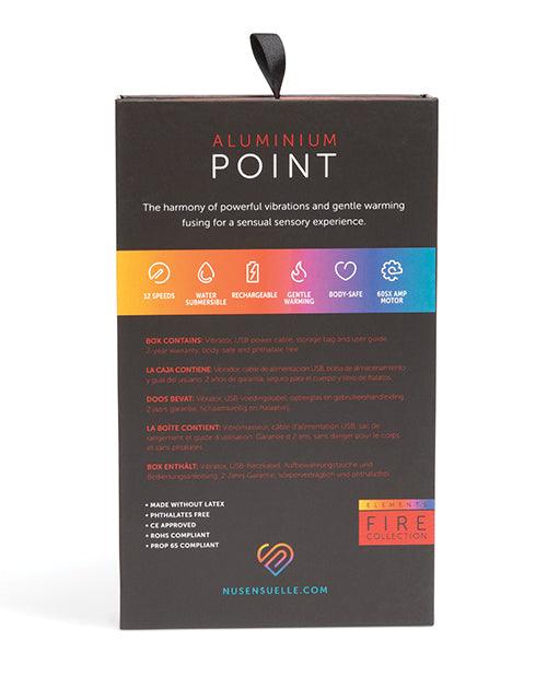 Nu Sensuelle Aluminium Point Rechargeable Bullet