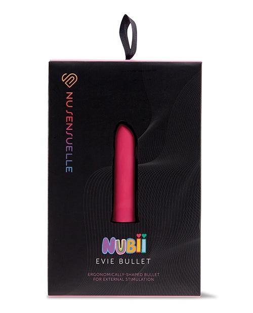 Nu Sensuelle Evie 5 Speed Nubii Bullet - Sleek and compact bullet vibrator for intense pleasure and discreet enjoyment.