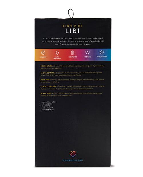 Nu Sensuelle Libi G-spot Vibrator Back of Box