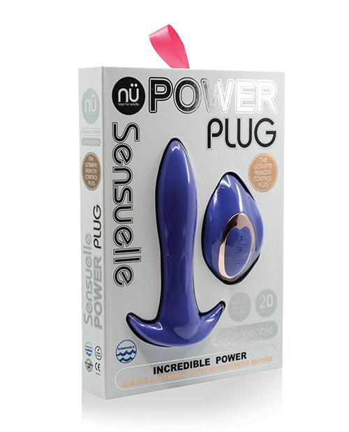 Nu Sensuelle Power Plug 20 Function Remote Control Butt Plug