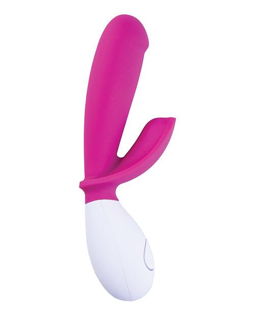 Ohmibod Lovelife Snuggle Dual Stimulation Vibe - Pink - Realvibes