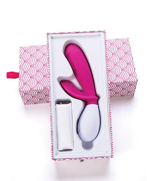 Ohmibod Lovelife Snuggle Dual Stimulation Vibe - Pink - Realvibes