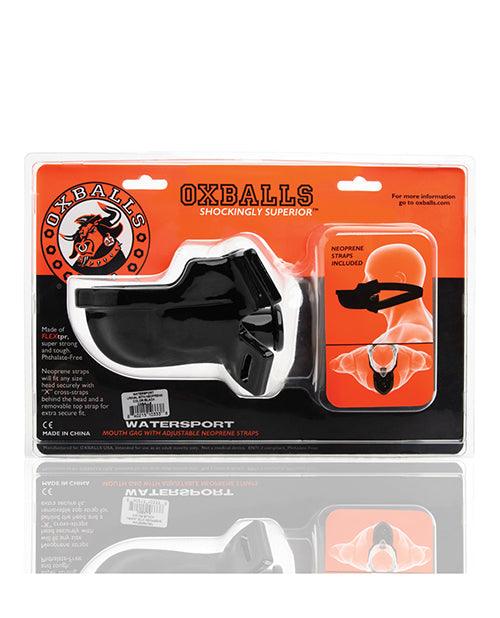 Oxballs Watersport Strap On Gag - Black - Realvibes