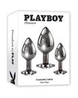 Playboy Pleasure Pleasure 3 Ways Butt Plugs Box