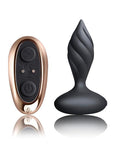 Rocks Off Petite Sensations Desire Plug W-remote - Black - Realvibes