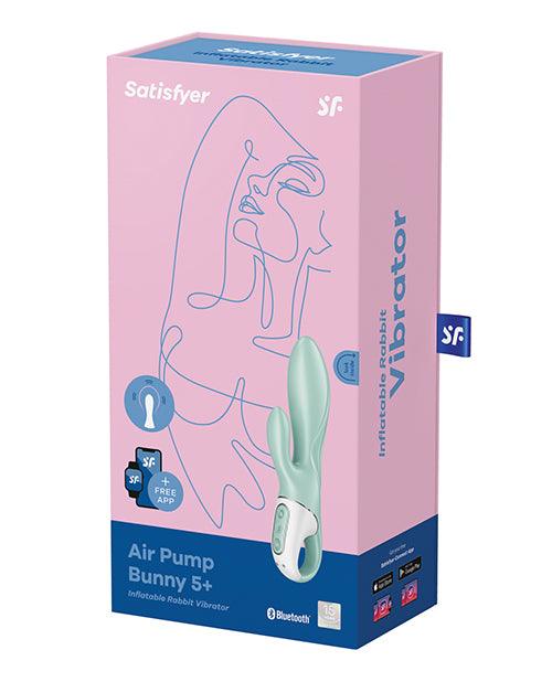 Satisfyer Air Pump Bunny 5+ - Mint - Realvibes