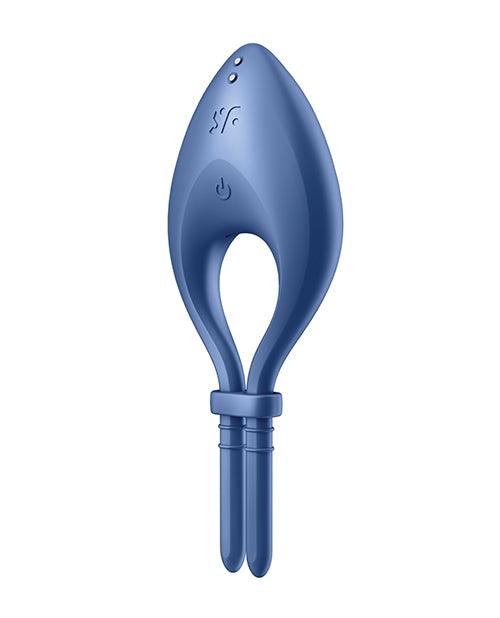 Satisfyer Bullseye Ring Vibrator - Blue - Realvibes