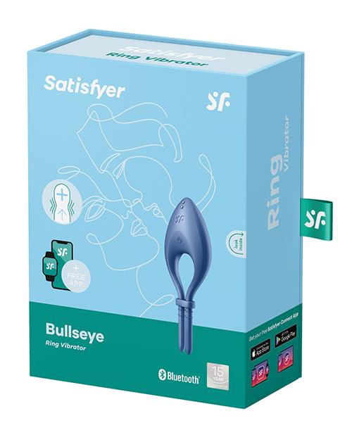 Satisfyer Bullseye Ring Vibrator - Blue - Realvibes