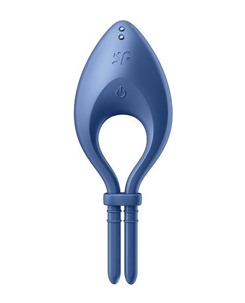 Satisfyer Bullseye Ring Vibrator - Blue - Realvibes