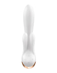 The Satisfyer Double Flex offers dual stimulation for both your G-spot and clitoris.