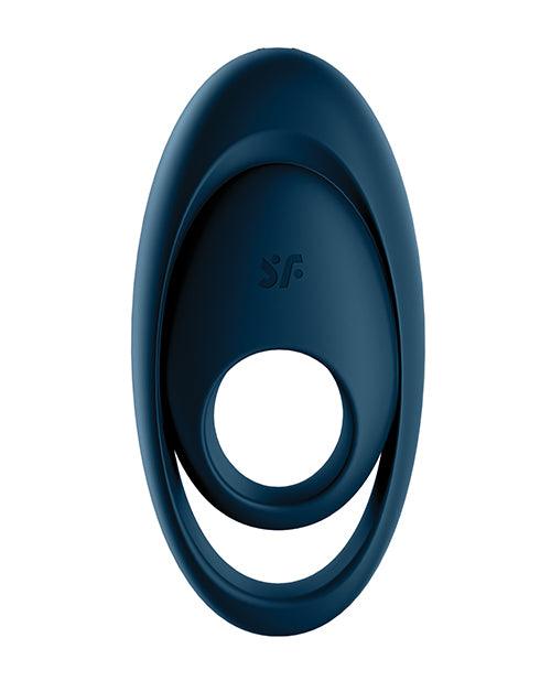 Satisfyer Glorious Duo Ring Vibrator - Dark Blue - Realvibes