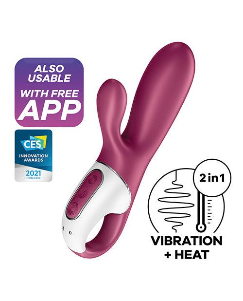 The Hot Bunny Vibrator offers dual stimulation for complete satisfaction. Experience the pleasure of simultaneous clitoral and G-spot stimulation, igniting your senses and unlocking breathtaking orgasms.