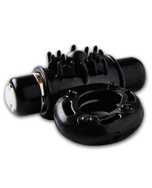 Sensuelle Bullet Ring Cockring - 7 Function Black - Realvibes