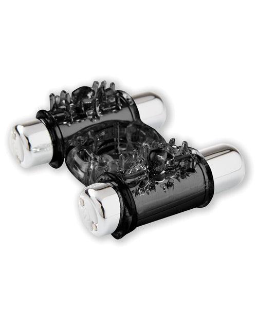 Sensuelle Double Action Cockring - 2x7 Function Black - Realvibes