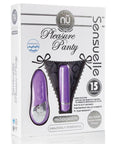 Sensuelle Pleasure Panty Bullet W-remote Control - 15 Function