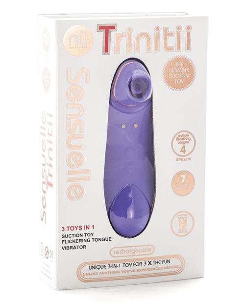 Luxurious Comfort: Sensuelle Trinitii Tongue Vibe Box